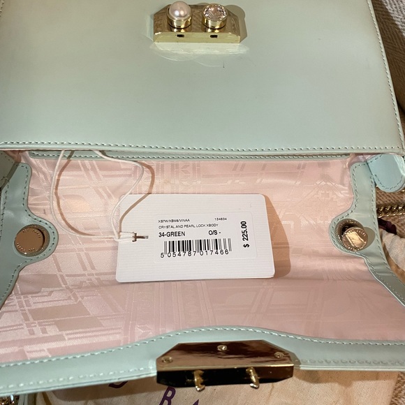 Ted Baker Crystal and Pearl Lock XBody In Green - Picture 10 of 16